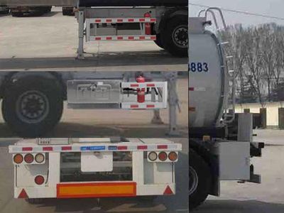 Tonghua  THT9400GYSB Liquid food transportation semi-trailer