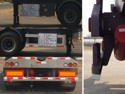 Yongqiang  YQ9400GLYF2 Asphalt transport semi-trailer