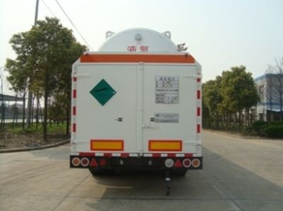 Chart  CTZ9402GDY Low temperature liquid transport semi-trailer