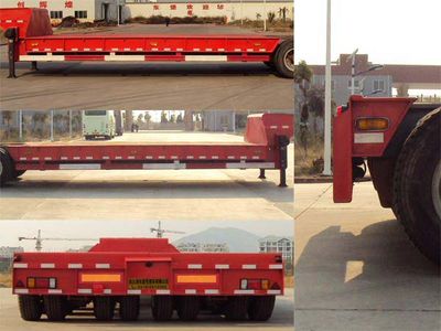 Dongbao  LY9409TDPA Low flatbed semi-trailer