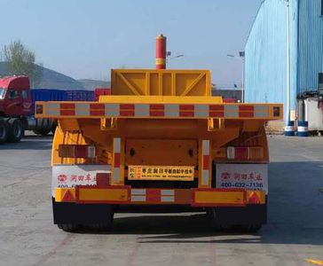 Tianyuxing  ZRT9402ZZXPEJ Flat dump semi-trailer