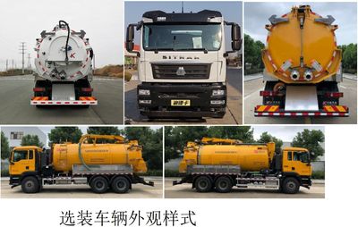 Zhongqi Liwei brand automobiles HLW5250GQW6Z Cleaning the suction truck