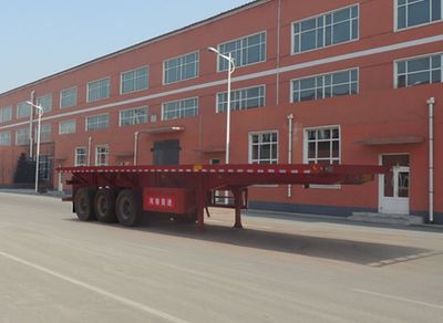 Yuqian Tong  HQJ9371ZZXP Flat dump semi-trailer