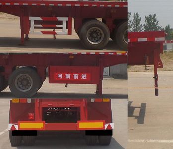 Yuqian Tong  HQJ9371ZZXP Flat dump semi-trailer