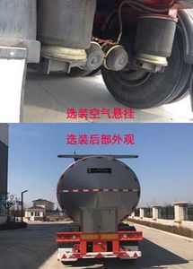 Qingte  QDT9402GNY Fresh milk transportation semi-trailer