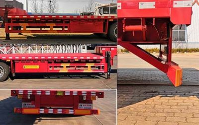 Lu Lu Tong  WSF9405TDP Low flatbed semi-trailer