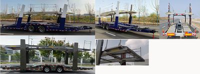 Hengxin Zhiyuan brand automobiles CHX9180TCLF Central axle vehicle transport trailer