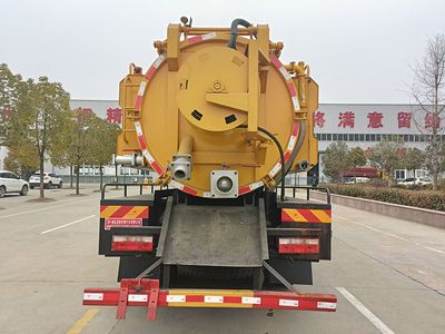 Longmu Shuangxing  LMX5140GQWEQ6 Cleaning the suction truck