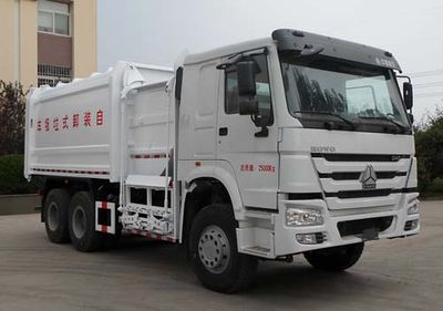 Shuangda  ZLQ5250ZZZ Hydraulic Lifter Garbage truck 