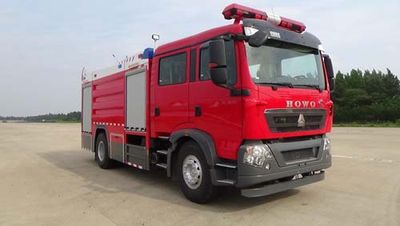 Guangtong Automobile MX5192GXFPM80 Foam fire truck