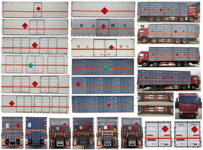 Dali  DLQ5321XRQCA6 Flammable gas box transport vehicle