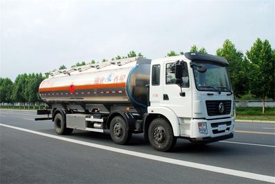 Qixing  QXC5250GRY Aluminum alloy flammable liquid tank transport vehicle