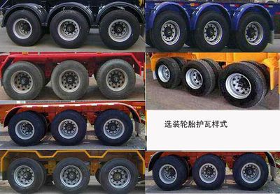 Liangben  WRQ9400TWYE Transport semi-trailer of dangerous goods tank frame