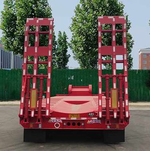 Chenlu  LJT9354TDP Low flatbed semi-trailer