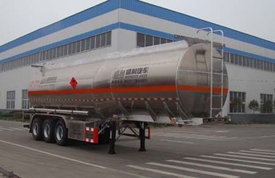 Shengrun  SKW9408GRYT Flammable liquid tank transport semi-trailer