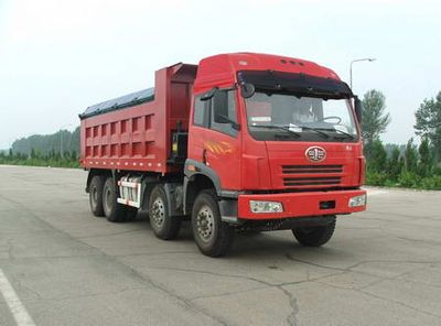 Jiefang Automobile CA3312P2K2LT4A1E Flat head diesel dump truck