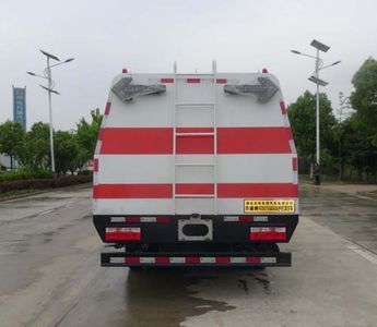 Huatong brand automobiles HCQ5076GQXEQ6 Guardrail cleaning vehicle