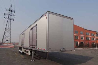 Zhongwang  MBS9403XXYLH Aluminum alloy box transport semi-trailer