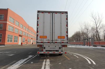 Zhongwang  MBS9403XXYLH Aluminum alloy box transport semi-trailer