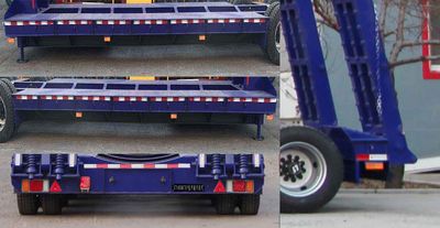 Tianye  STY9395TDP Low flatbed semi-trailer