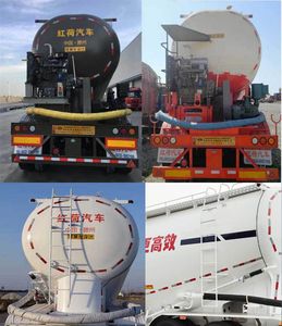 Honghe Beidou  SHB9406GFL Medium density powder material transportation semi-trailer