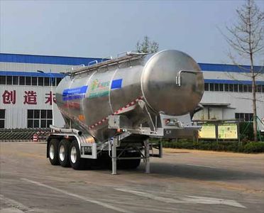 Shengrun  SKW9402GFLLZ Aluminum alloy medium density powder material transportation semi-trailer