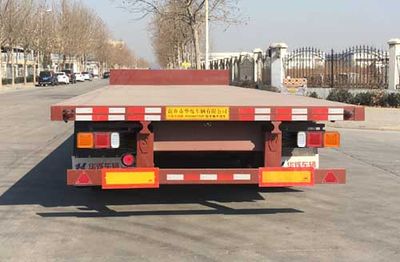 Zhongji Huashuo brand automobiles XHS9401TDP Low flatbed semi-trailer