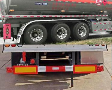 Green Leaf JYJ9404GYY Aluminum alloy oil transport semi-trailer