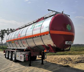 Shengrun  SKW9400GRYTB38 Flammable liquid tank transport semi-trailer