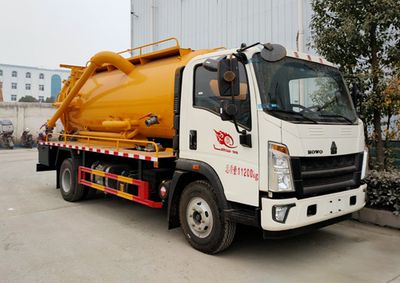 Rongjunda HHX5111GQWZZ6LCleaning the suction truck