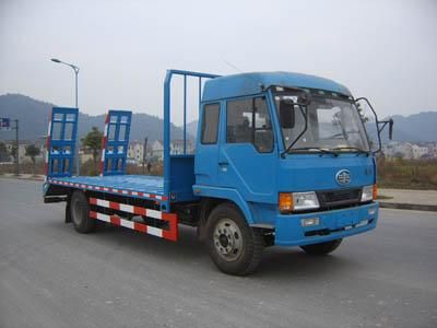 Zhongqi brand automobiles ZQZ5141TPB Special flatbed transport vehicle