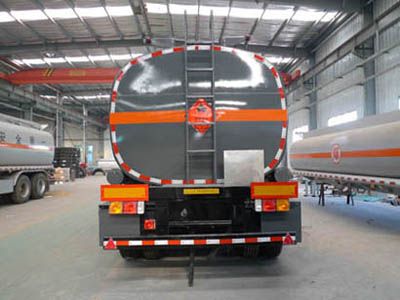 Shuangda  ZLQ9403GRYA Flammable liquid tank transport semi-trailer