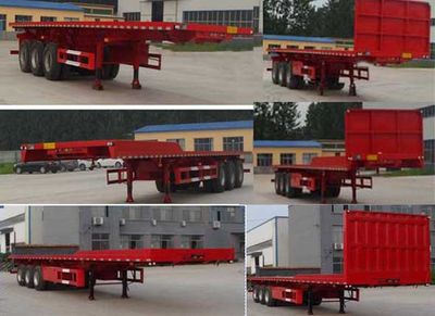 Yituo  CYT9400ZZXPC Flat dump semi-trailer