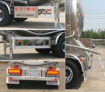 Huayuda  LHY9401GFLL38 Aluminum alloy medium density powder material transportation semi-trailer