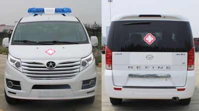 Jianghuai brand automobiles HFC5038XJHLA4F ambulance