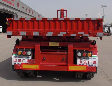 Guangtongda brand automobiles JKQ9407ZX tipping chassis 