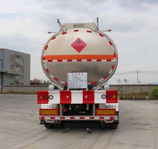 Yongqiang  YQ9400GYYCT2A Aluminum alloy oil transport semi-trailer