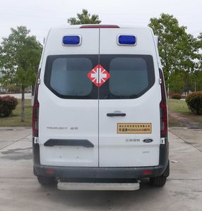 Huatong brand automobiles HCQ5034XJHJX6 ambulance