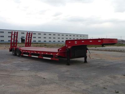 Jiyue  SPC9351TDP Low flatbed semi-trailer