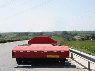 Jiyue  SPC9351TDP Low flatbed semi-trailer