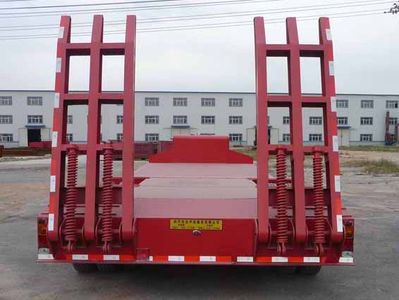 Jiyue  SPC9351TDP Low flatbed semi-trailer