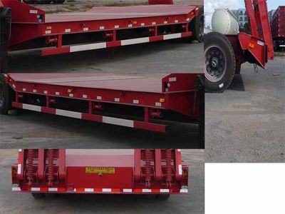 Jiyue  SPC9351TDP Low flatbed semi-trailer