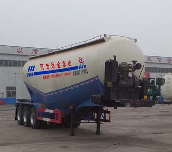 Liangyun brand automobile SLY9402GFL Low density powder material transportation semi-trailer