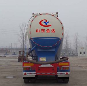 Liangyun brand automobile SLY9402GFL Low density powder material transportation semi-trailer