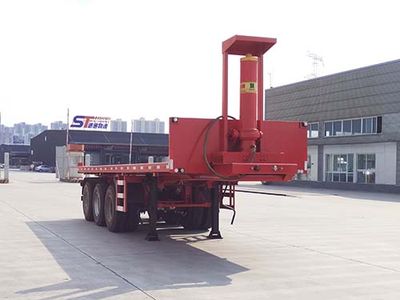 Qinhong SQH9403ZZXPFlat dump semi-trailer