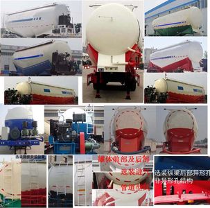 Tongqiang  LJL9400GXH Lower ash semi-trailer