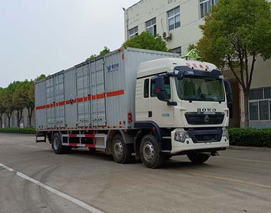 Hua Wei Chi Le  SGZ5260XFWZZ6T5 Corrosive goods box transport vehicle