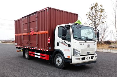 Baijie  QYY5120XRYCA6 Flammable liquid box transport vehicle