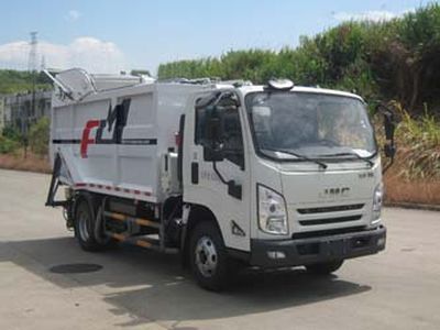 Fulongma  FLM5080ZYSJL6GW Compressed garbage truck