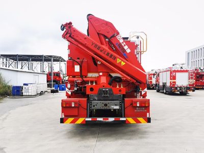 Chuanxiao brand automobiles SXF5162TXFHJ100 Chemical rescue fire truck